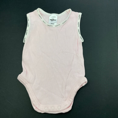 Girls Baby Berry, ribbed cotton singletsuit / romper, GUC, size 0000,  