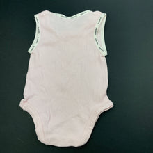 Load image into Gallery viewer, Girls Baby Berry, ribbed cotton singletsuit / romper, GUC, size 0000,  