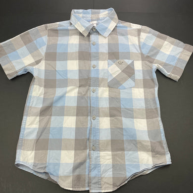 Boys Urban Supply, checked cotton short sleeve shirt, EUC, size 10,  