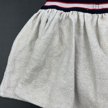 Load image into Gallery viewer, Girls Cotton On, grey &amp; gold casual skirt, elasticated, GUC, size 2,  
