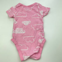 Load image into Gallery viewer, Girls Dymples, pink cotton bodysuit / romper, GUC, size 000,  
