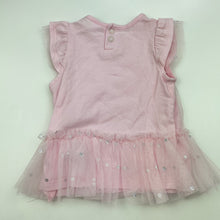 Load image into Gallery viewer, Girls Dymples, pink tulle top, EUC, size 000,  