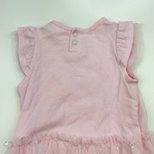 Load image into Gallery viewer, Girls Dymples, pink tulle top, EUC, size 000,  
