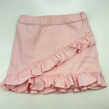 Load image into Gallery viewer, Girls Anko, ruffle stretch cotton skirt, elasticated, L: 28cm, EUC, size 6,  