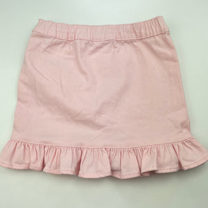 Girls Anko, ruffle stretch cotton skirt, elasticated, L: 28cm, EUC, size 6,  