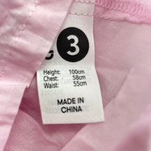 Load image into Gallery viewer, Girls KID, cotton lined lightweight summer dress, FUC, size 3, L: 60cm approx