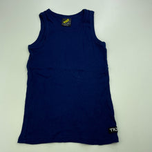 Load image into Gallery viewer, Boys Tilt, blue cotton singlet top, GUC, size 8,  