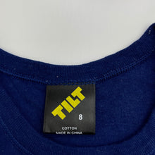 Load image into Gallery viewer, Boys Tilt, blue cotton singlet top, GUC, size 8,  