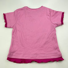 Load image into Gallery viewer, Girls Hi-5, pink pyjama t-shirt / top, NEW, size 4,  
