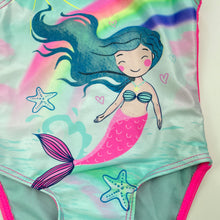 Load image into Gallery viewer, Girls Wave Zone, colourful swim one-piece, mermaid, EUC, size 2,  
