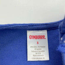 Load image into Gallery viewer, Girls Gymboree, blue, yellow &amp; white casual dress, FUC, size 3, L: 52cm