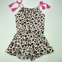 Load image into Gallery viewer, Girls Mango, lightweight stretchy summer playsuit, EUC, size 1,  