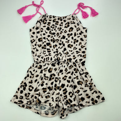 Girls Mango, lightweight stretchy summer playsuit, EUC, size 1,  