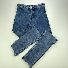 Load image into Gallery viewer, Girls REFUGE DENIM, stretch knit denim long pants, W: 56cm, Inside leg: 56cm, FUC, size 6,  