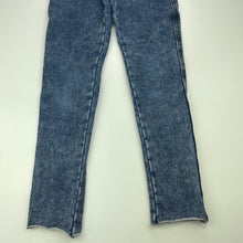 Load image into Gallery viewer, Girls REFUGE DENIM, stretch knit denim long pants, W: 56cm, Inside leg: 56cm, FUC, size 6,  