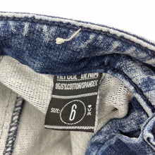 Load image into Gallery viewer, Girls REFUGE DENIM, stretch knit denim long pants, W: 56cm, Inside leg: 56cm, FUC, size 6,  