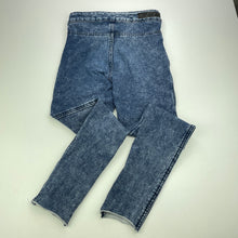 Load image into Gallery viewer, Girls REFUGE DENIM, stretch knit denim long pants, W: 56cm, Inside leg: 56cm, FUC, size 6,  
