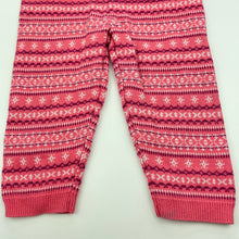 Load image into Gallery viewer, Girls Gymboree, knitted cotton leggings / bottoms, GUC, size 0,  