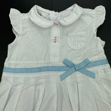 Load image into Gallery viewer, Girls Bebe by Minihaha, cotton casual dress, light marks on collar, FUC, size 1, L: 41cm