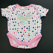 Load image into Gallery viewer, Girls Dymples, cotton bodysuit / romper, GUC, size 0000,  