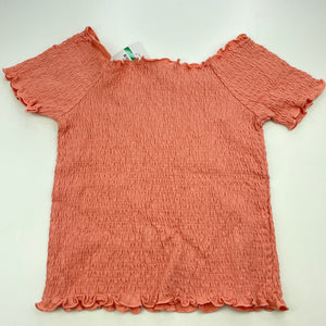 Girls Mango, stretchy cotton top, NEW, size 12,  