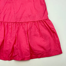 Load image into Gallery viewer, Girls Gymboree, embroidered lightweight cotton dress, mark lower front, FUC, size 2, L: 49cm