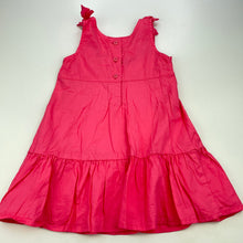 Load image into Gallery viewer, Girls Gymboree, embroidered lightweight cotton dress, mark lower front, FUC, size 2, L: 49cm