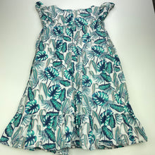 Load image into Gallery viewer, Girls Target, cotton lined linen blend dress, EUC, size 7, L: 67cm