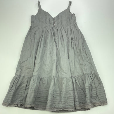 Girls Kids Stuff, lined lightweight cotton summer dress, GUC, size 6, L: 66cm