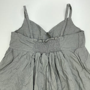 Girls Kids Stuff, lined lightweight cotton summer dress, GUC, size 6, L: 66cm