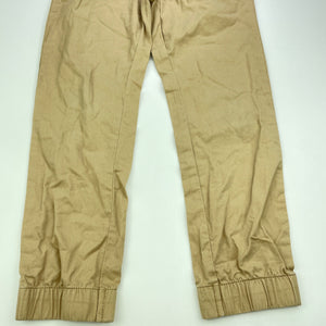 Boys Anko, lightweight cotton casual pants, elasticated, Inside leg: 51cm, EUC, size 8,  