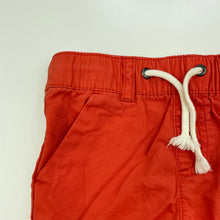 Load image into Gallery viewer, Boys Baby Berry, orange cotton shorts, elasticated, EUC, size 0,  