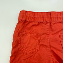 Load image into Gallery viewer, Boys Baby Berry, orange cotton shorts, elasticated, EUC, size 0,  