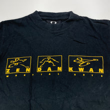 Load image into Gallery viewer, Boys Biz Collection, black cotton t-shirt / top, martial arts, FUC, size 8,  