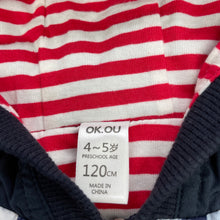 Load image into Gallery viewer, Boys OK.OU, lined lightweight hooded jacket, EUC, size 4-5,  