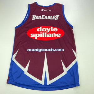 unisex FI-TA, touch footy singlet / sports top, FUC, size 6,  