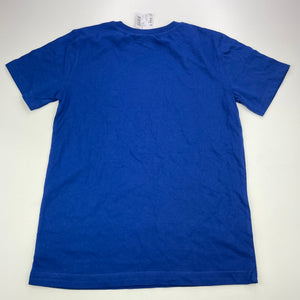Boys Anko, blue cotton t-shirt / top, NEW, size 9,  