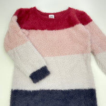 Load image into Gallery viewer, Girls Anko, soft fluffy stretchy casual dress, GUC, size 4, L: 50cm