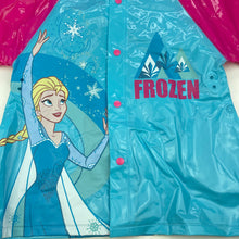 Load image into Gallery viewer, Girls Disney, Frozen PVC rain jacket / coat, L: 50cm, FUC, size 2-3,  