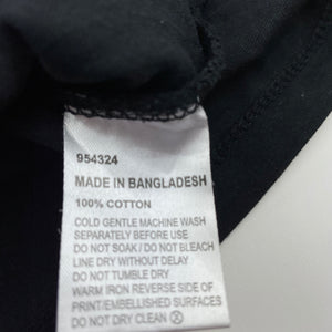 Boys Favourites, black cotton singlet top, cars, FUC, size 6,  