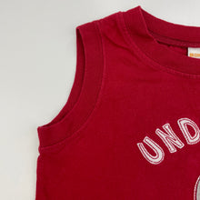 Load image into Gallery viewer, Boys Gymboree, red cotton singlet / tank top, shark, FUC, size 3,  