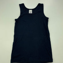 Load image into Gallery viewer, Boys Target, navy cotton singlet top, GUC, size 4-6,  