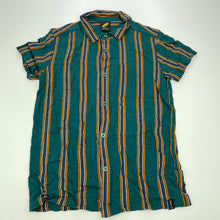 Load image into Gallery viewer, Boys Tilt, striped lightweight short sleeve shirt, GUC, size 8,  