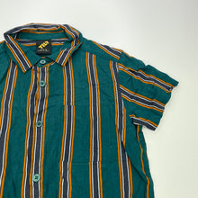 Load image into Gallery viewer, Boys Tilt, striped lightweight short sleeve shirt, GUC, size 8,  
