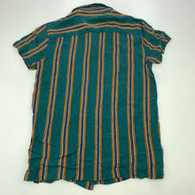 Load image into Gallery viewer, Boys Tilt, striped lightweight short sleeve shirt, GUC, size 8,  