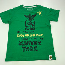 Load image into Gallery viewer, Boys Uniqlo, Star Wars Yoda cotton t-shirt / top, FUC, size 8,  