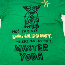 Load image into Gallery viewer, Boys Uniqlo, Star Wars Yoda cotton t-shirt / top, FUC, size 8,  