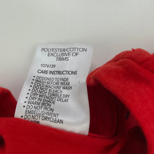 Girls B Collection, red nightie / night dress, L: 47cm, GUC, size 4,  