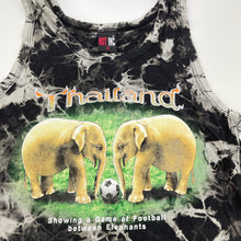 Load image into Gallery viewer, Boys HOT INC, tie dyed cotton singlet top, elephants, GUC, size 4,  