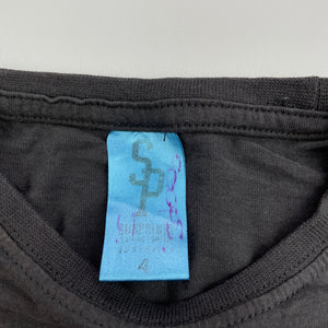 Boys Sunprints Clothing, grey cotton t-shirt / top, shark, FUC, size 4,  